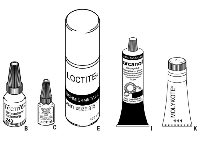 Rotax Service/Verbrauchsmittel