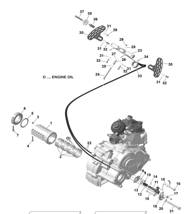 Rotax DD2 – Schaltmechanismus und Getriebe
