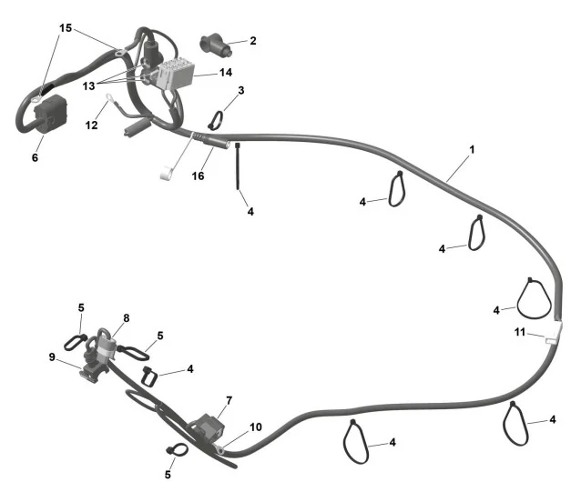 Rotax Micro MAX – Kabelbaum
