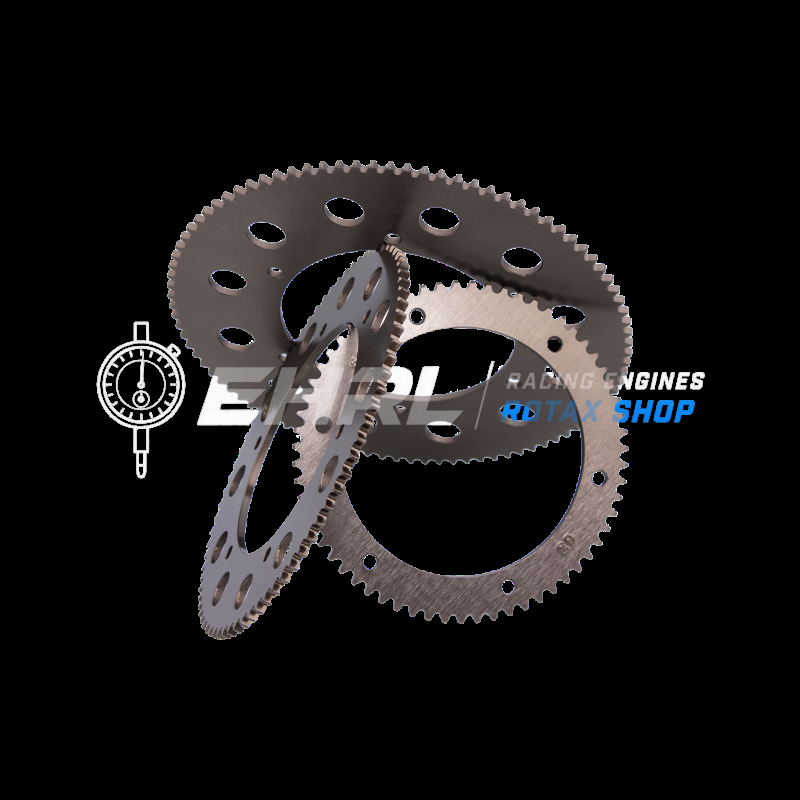219 Kette Ritzel 90 Zähne HQ AL schwarz